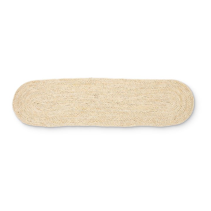 Braided Light Natural Table Runner