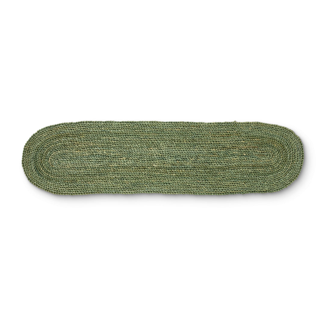Braided Olive Table Runner - Madras Link