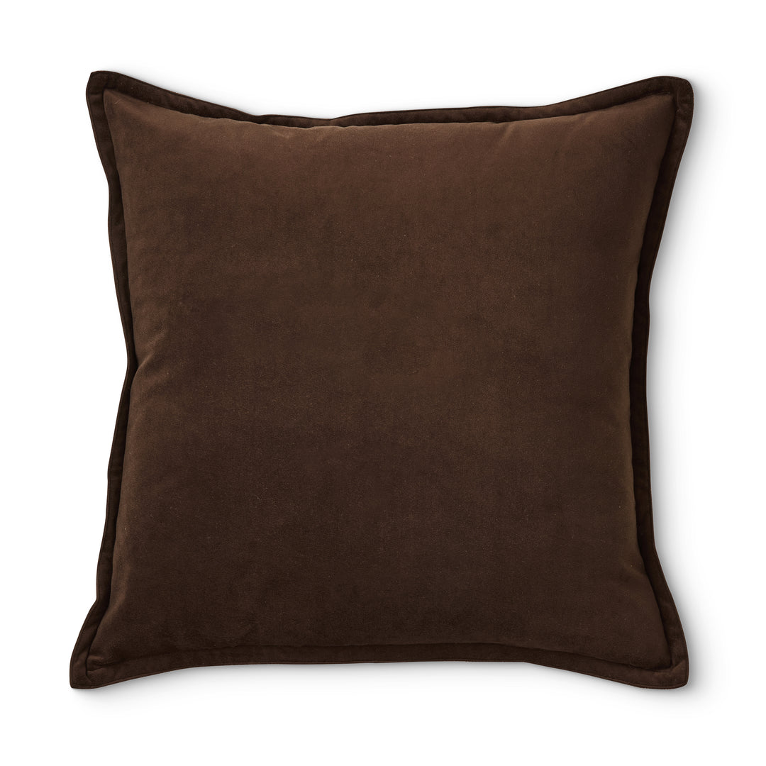 Mira Velvet Chocolate Cushion