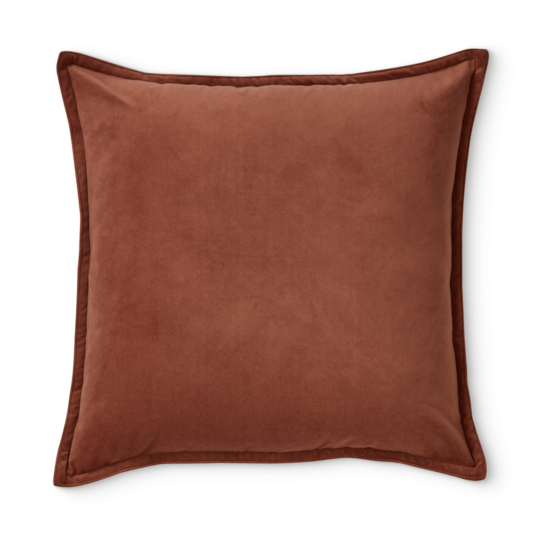 Mira Velvet Russet Cushion - Madras Link