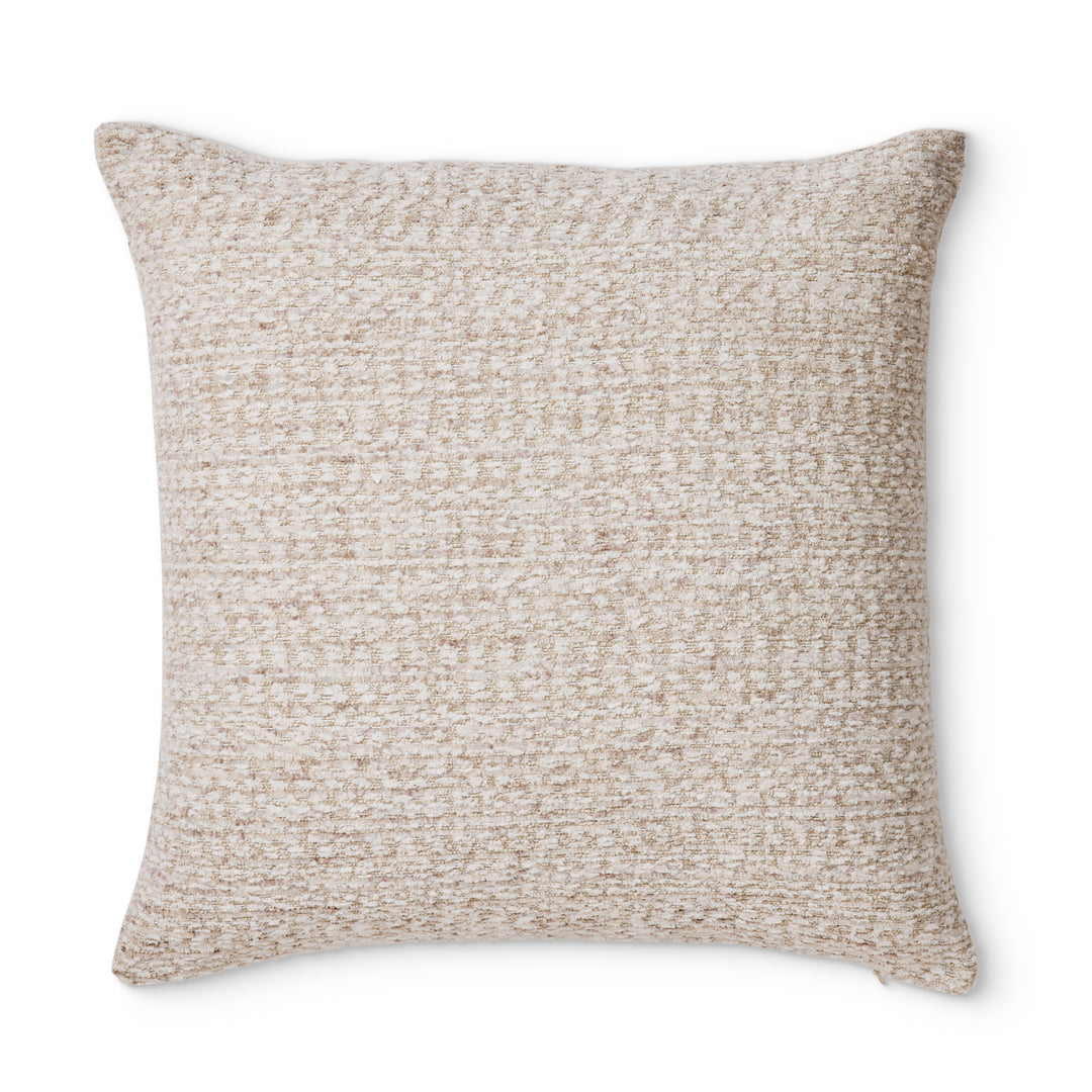 Melange Cream Cushion - Madras Link
