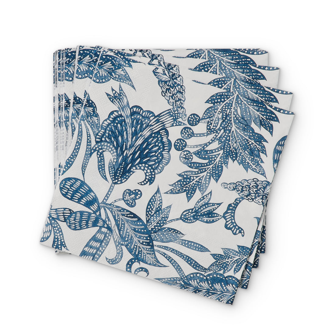Samara Dark Blue Paper Napkin Set
