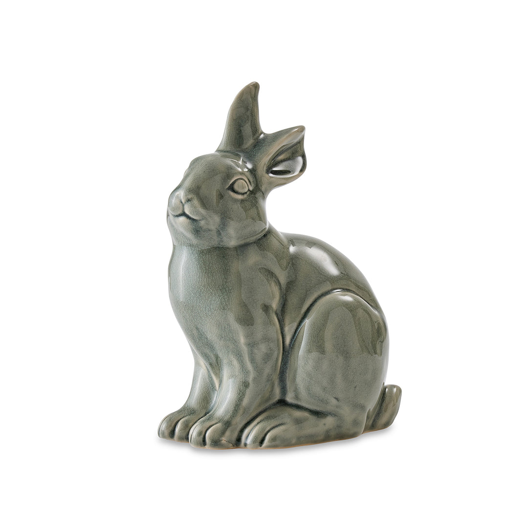 Bunny Sage Green Sitting Decor