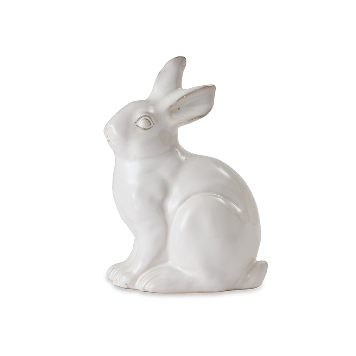 Bunny Cream Sitting Decor
