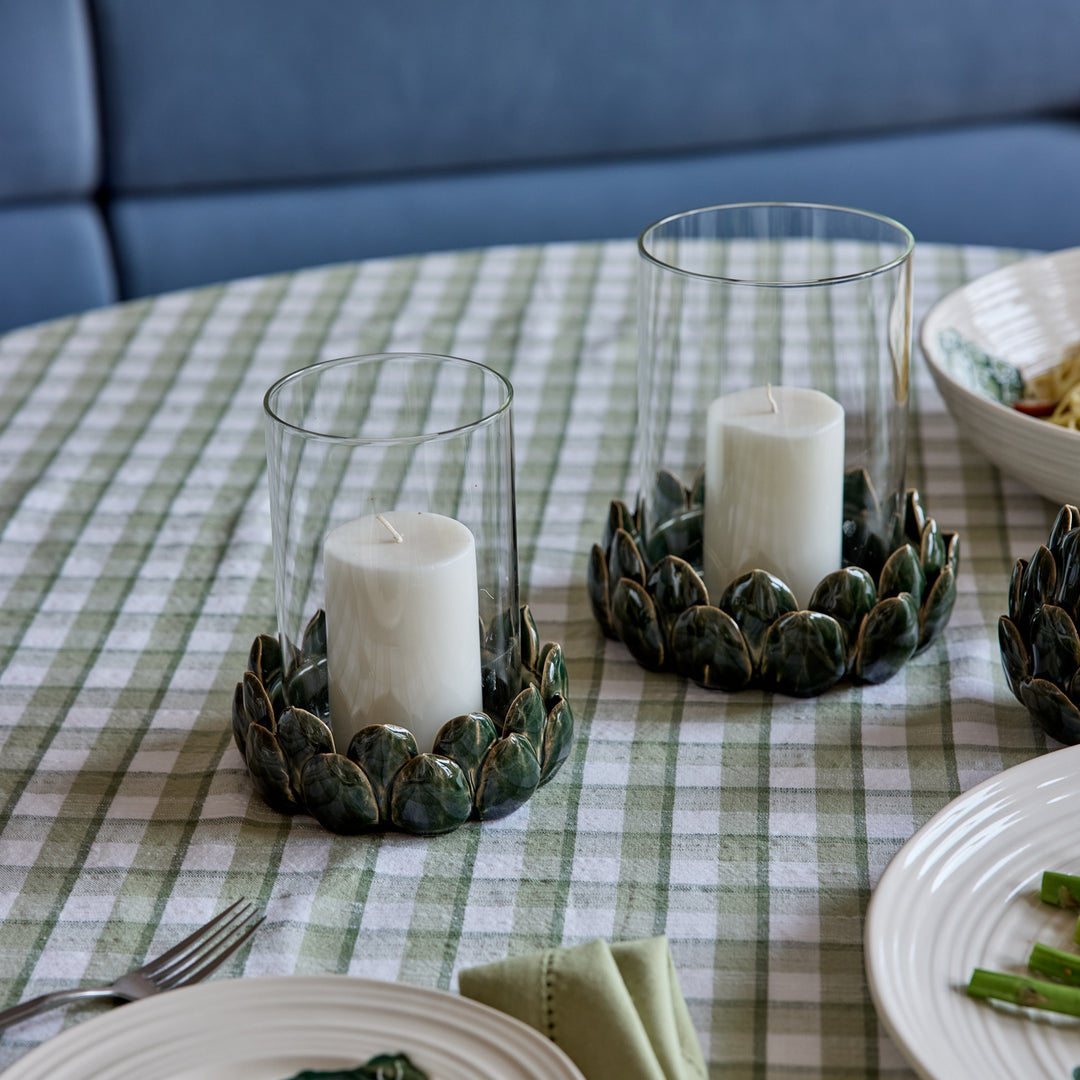 Artichoke Dark Green Hurricane Small