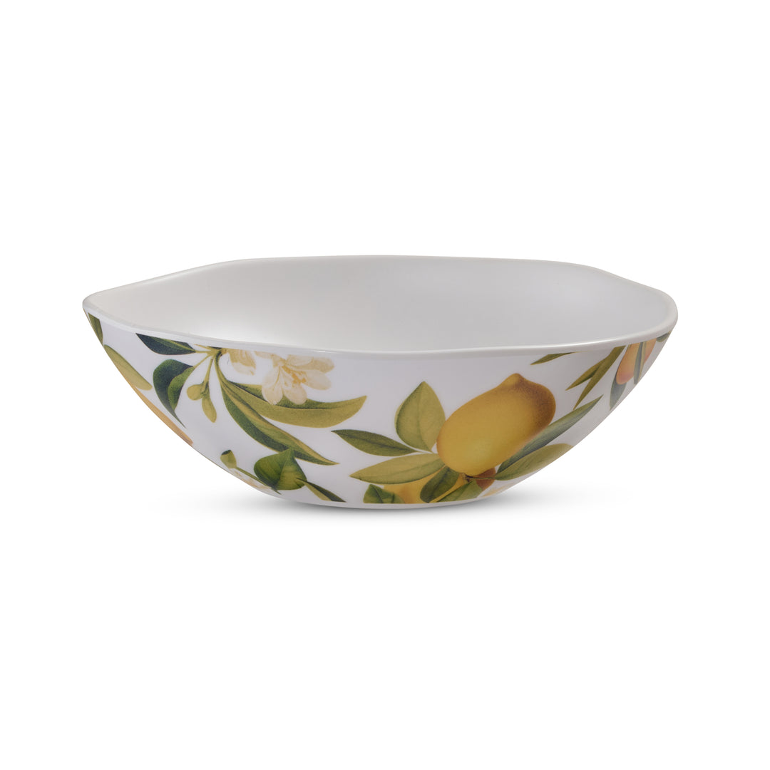 Citrus Grove Lemon Melamine Small Bowl - Madras Link