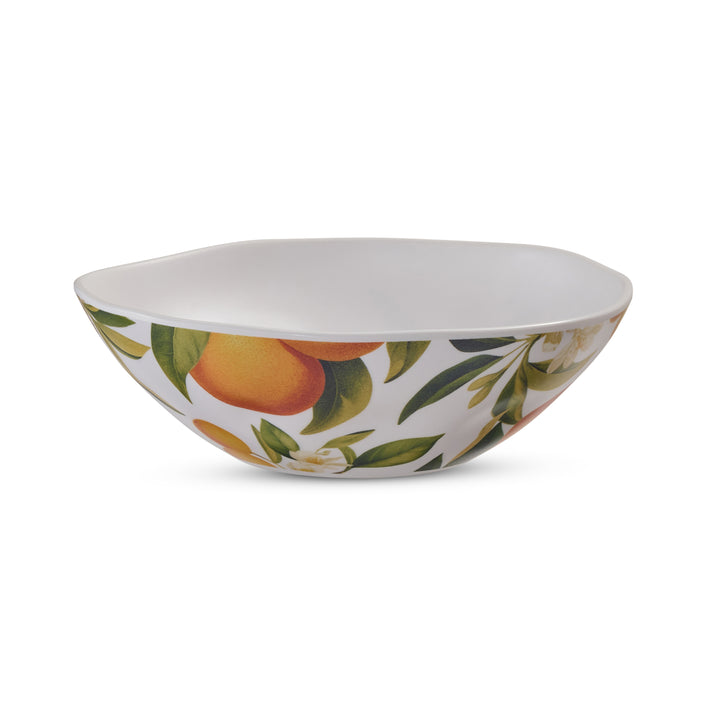 Citrus Grove Orange Melamine Small Bowl - Madras Link