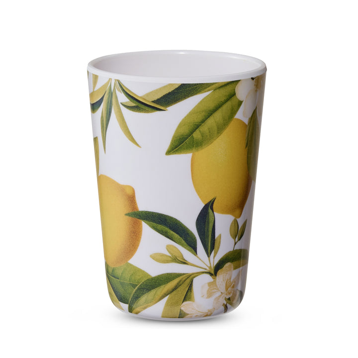 Citrus Grove Lemon Melamine Tumbler - Madras Link