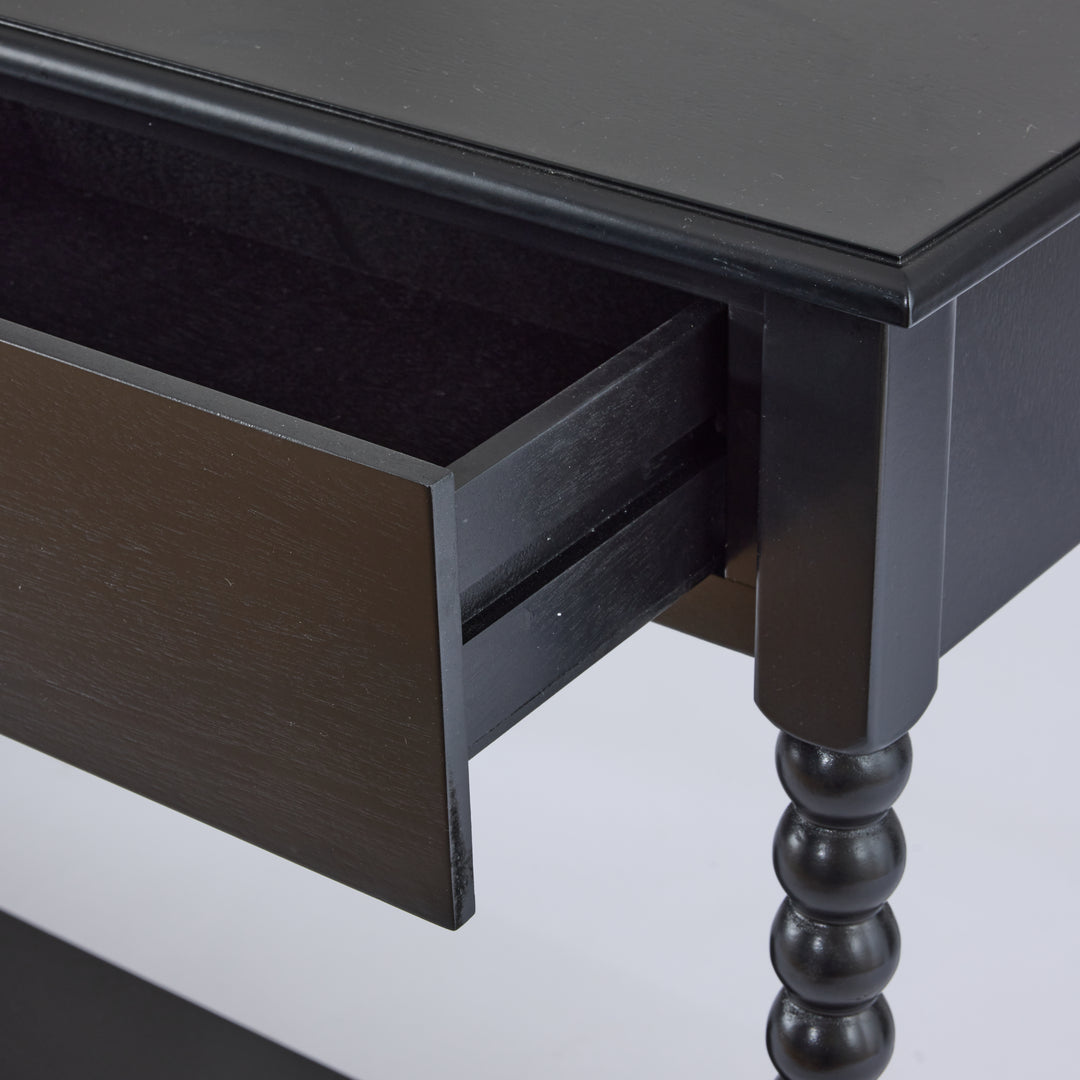 Daylesford Black Bobble Bedside Table