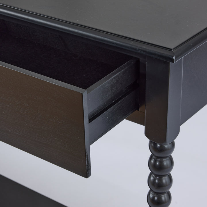 Daylesford Black Bobble Bedside Table