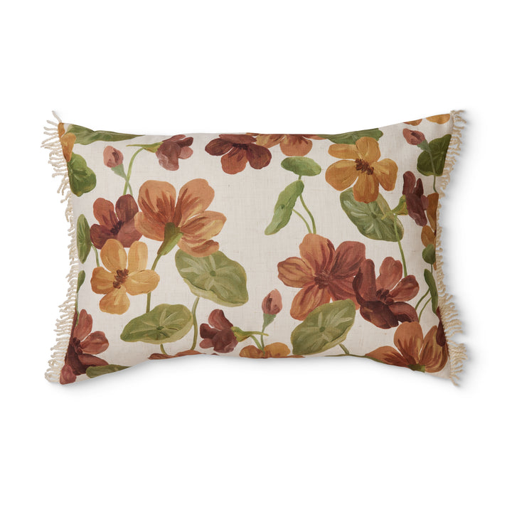 Nasturtium Multi Lumbar Cushion - Madras Link