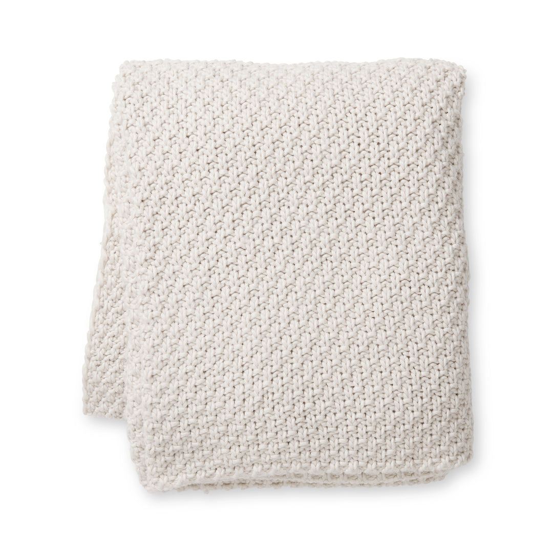 Jarah White Throw - Madras Link