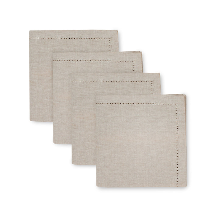 Jetty Napkins, Set of 4 - Oatmeal - Madras Link