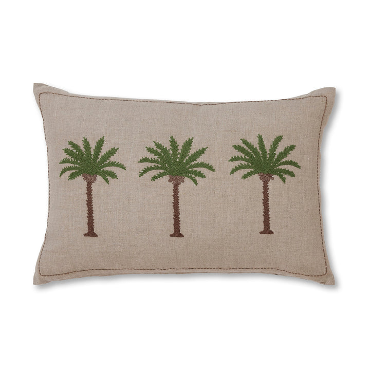 Cairns Embroidered Cushion - Madras Link