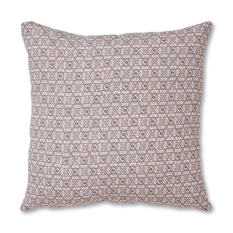 Francis Coffee Linen Cushion