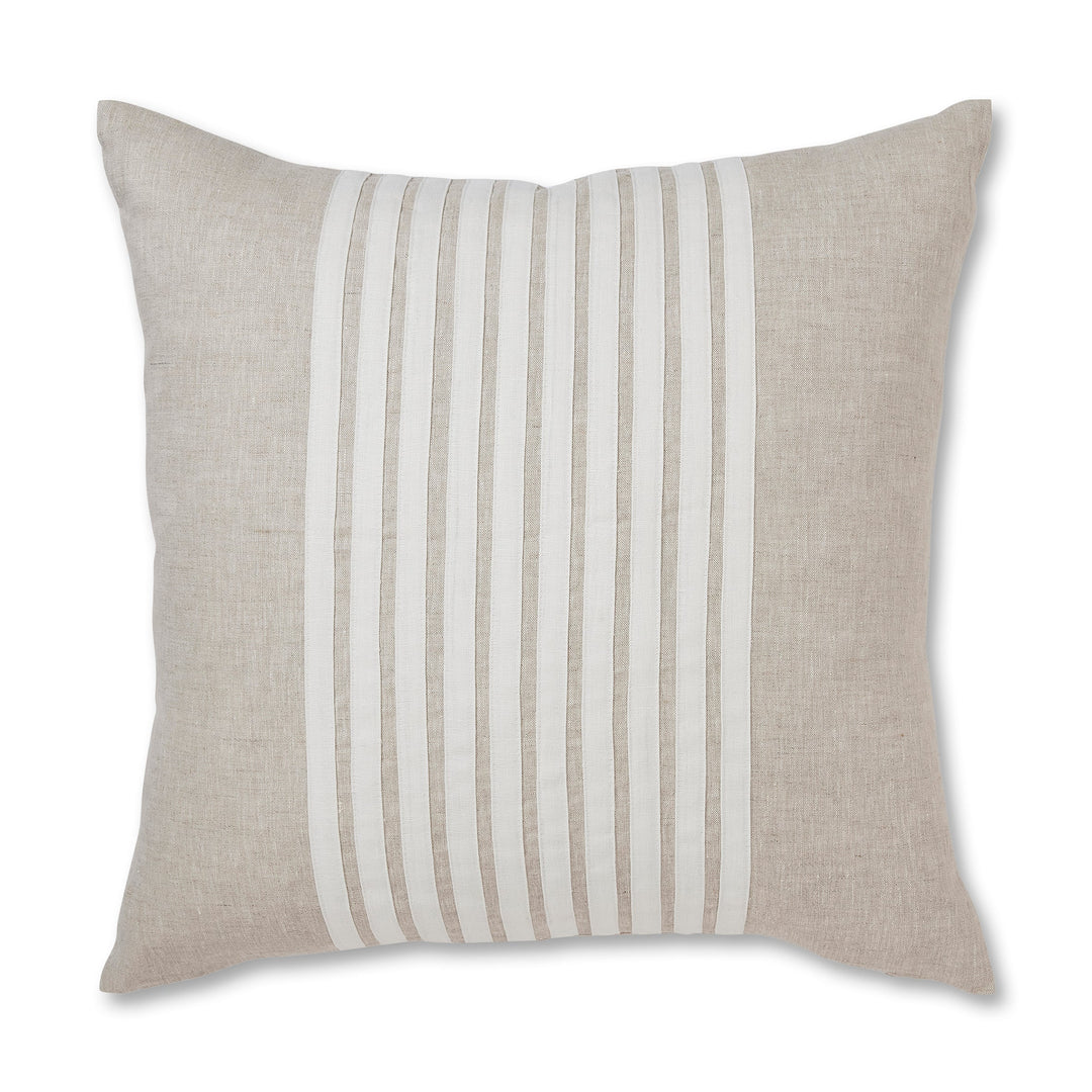 Claude Natural/White Cushion - Madras Link