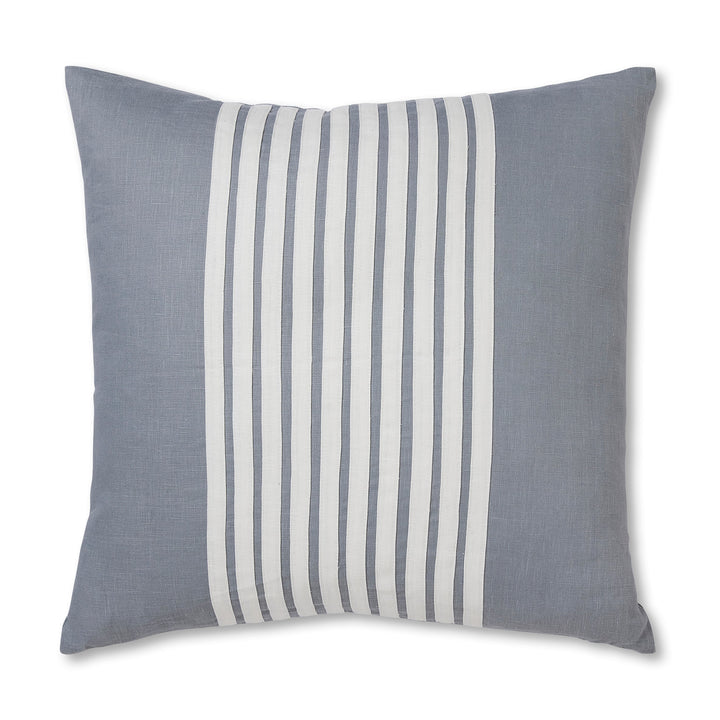 Claude Light Blue/White Cushion - Madras Link