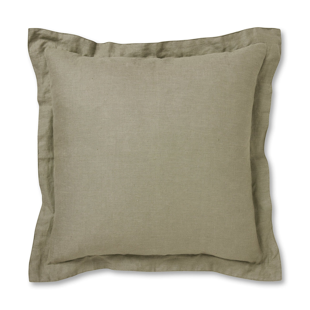 Riley Sage Green Cushion - Madras Link