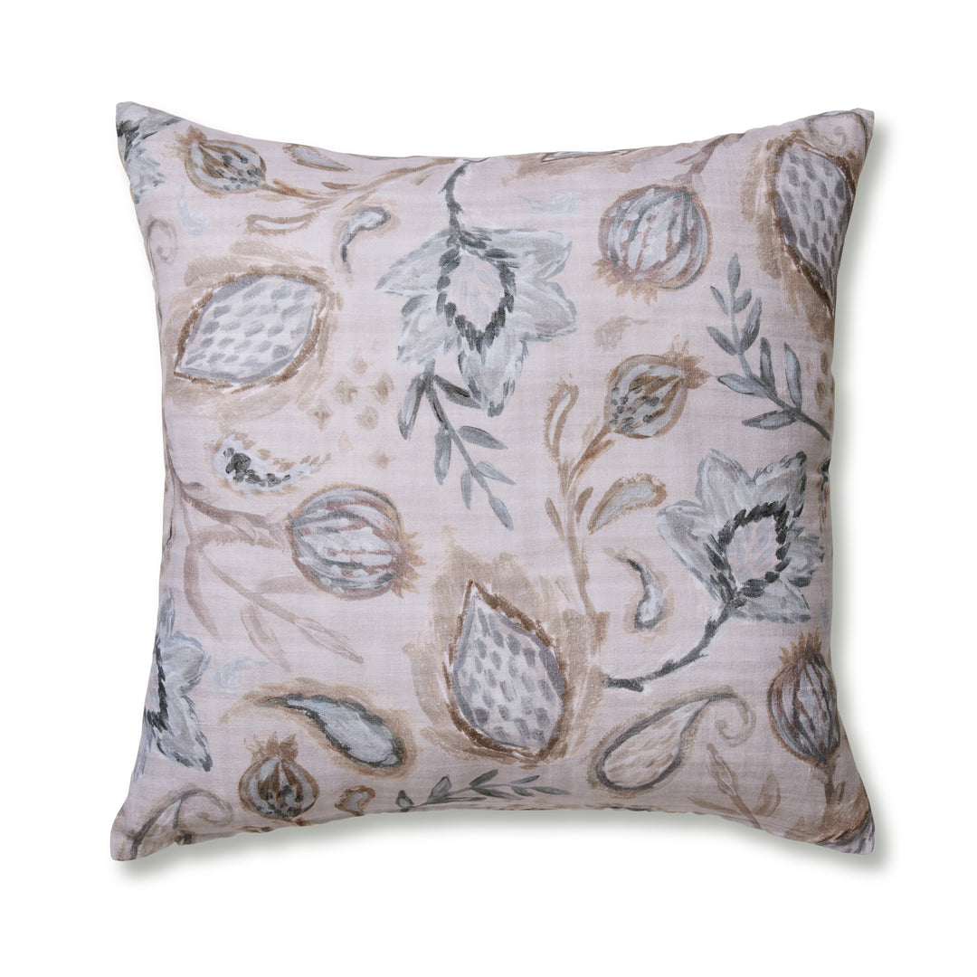 Samson Beige / Blue Cushion - Madras Link
