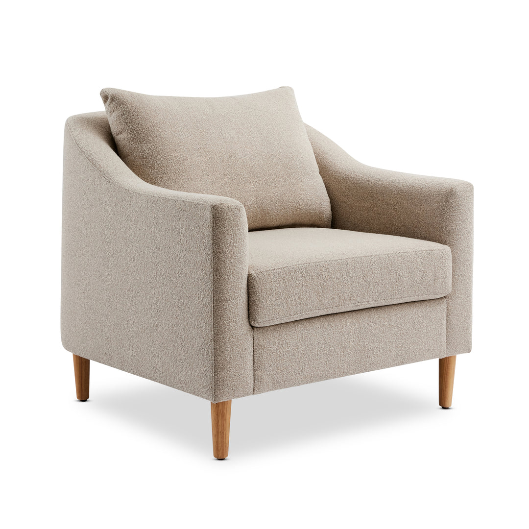 August Textured Stone Armchair - Madras Link