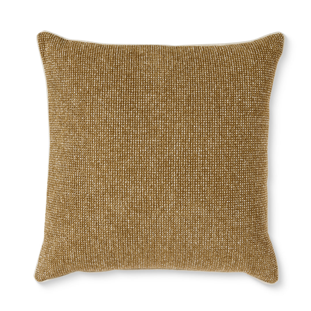 Casey Mustard Melange Cushion - Madras Link