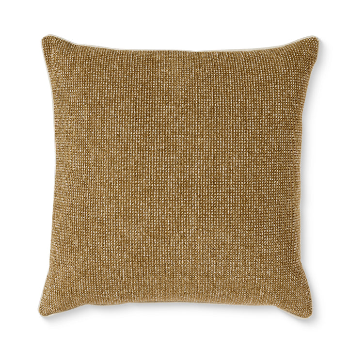 Casey Mustard Melange Cushion - Madras Link