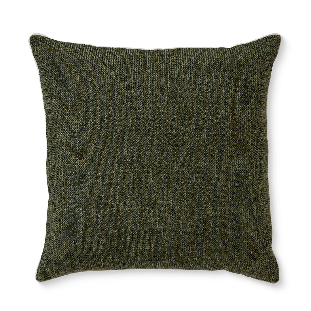 Casey Dark Green Melange Cushion - Madras Link