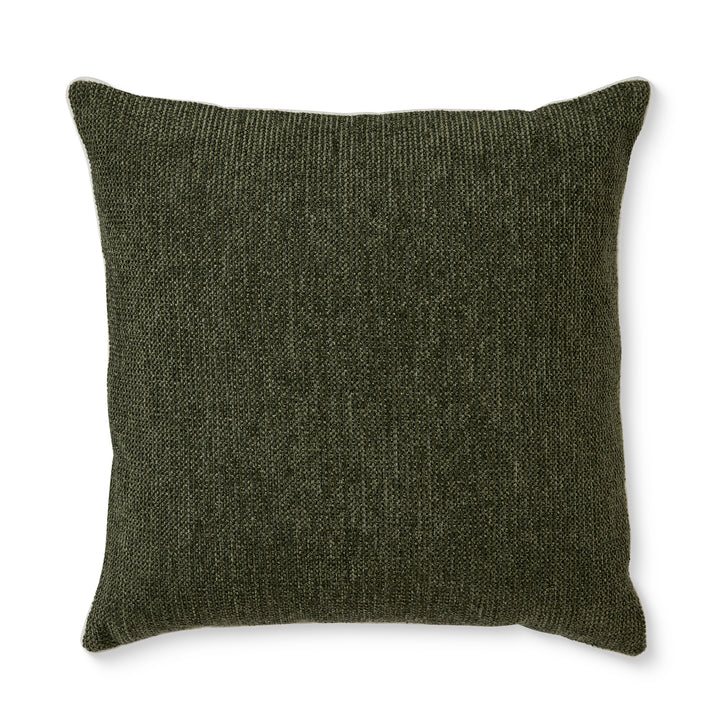 Casey Dark Green Melange Cushion - Madras Link