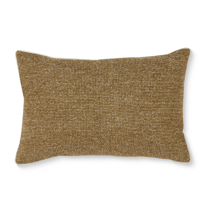 Casey Mustard Melange Lumbar Cushion - Madras Link