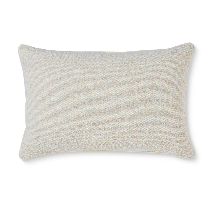 Casey Light Neutral Melange Lumbar Cushion - Madras Link