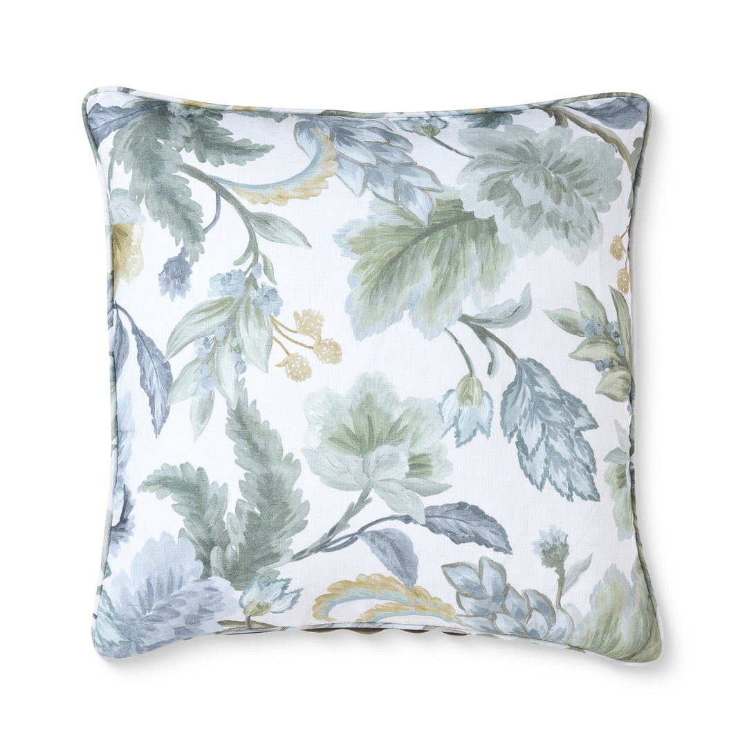 Charleston Blue/Green Cushion - Madras Link