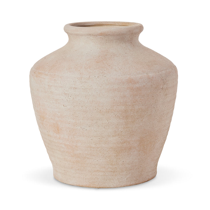 Cyrus Textured Natural Urn Vase - Madras Link