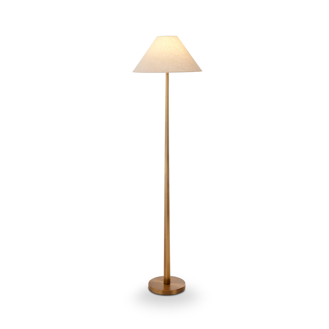 Barkley Brass Floor Lamp - Madras Link