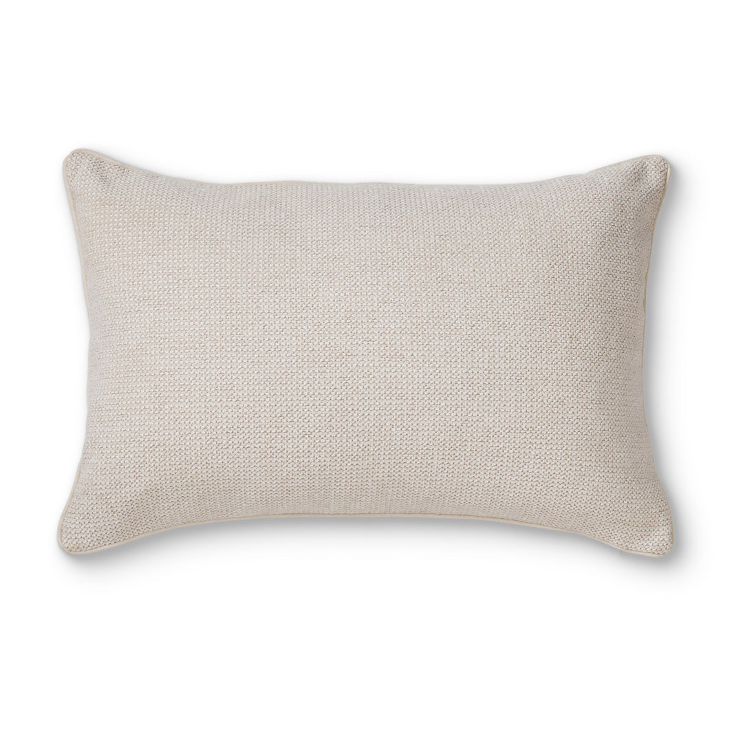Casey Cream Textured Lumbar Cushion