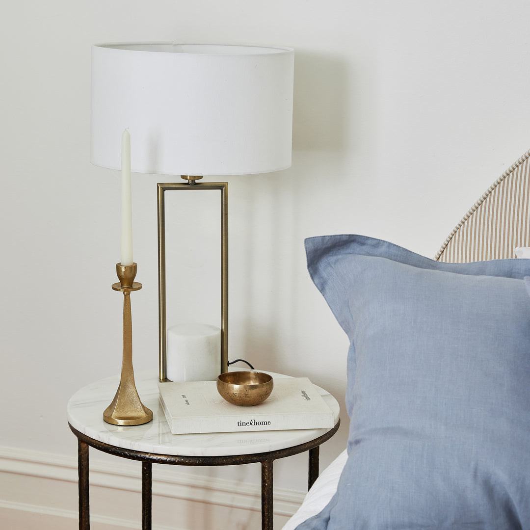 Arden Brass / Marble Table Lamp