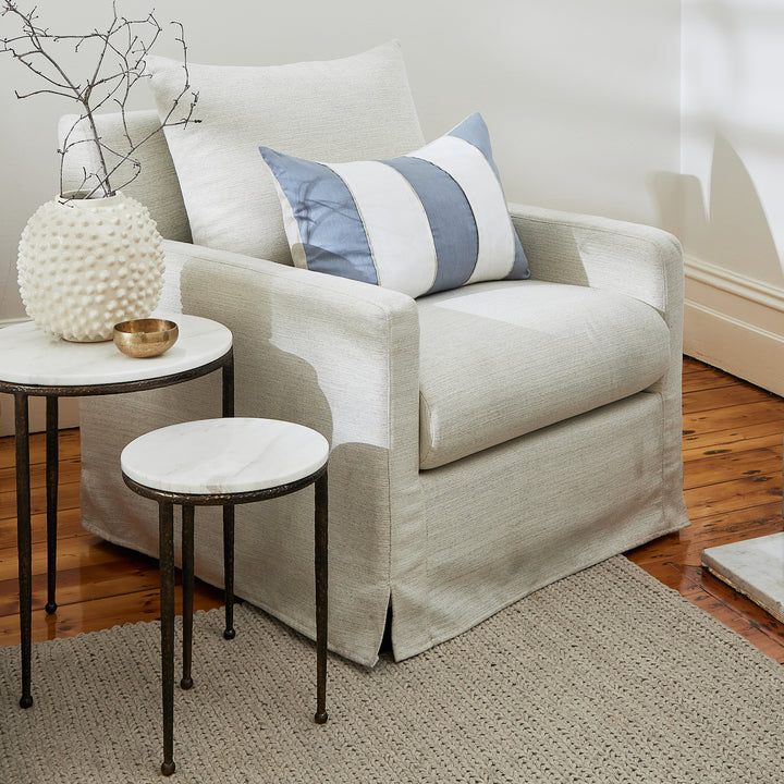 Laurel Gold/Marble Table Nest - Madras Link