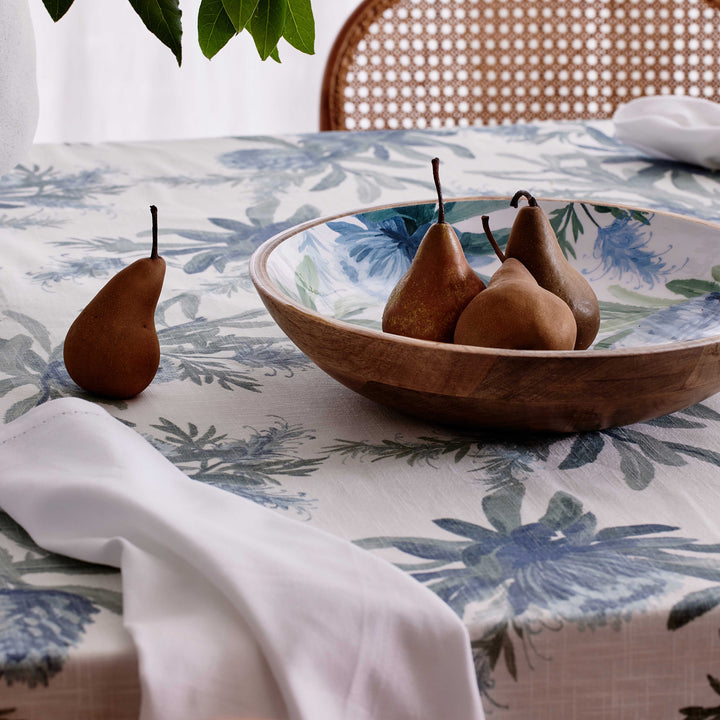 Moama Blue Salad Bowl - Madras Link