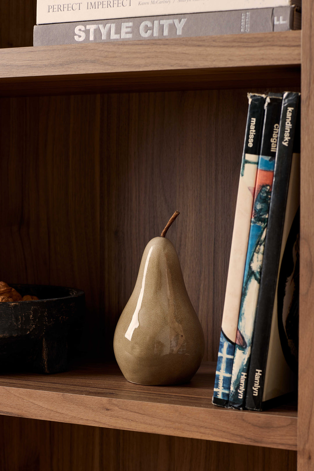 Bosc Pear Taupe - Small - Madras Link