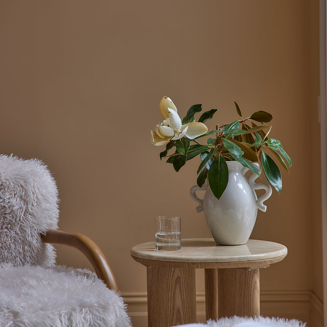 Olso Reactive Ivory Vase