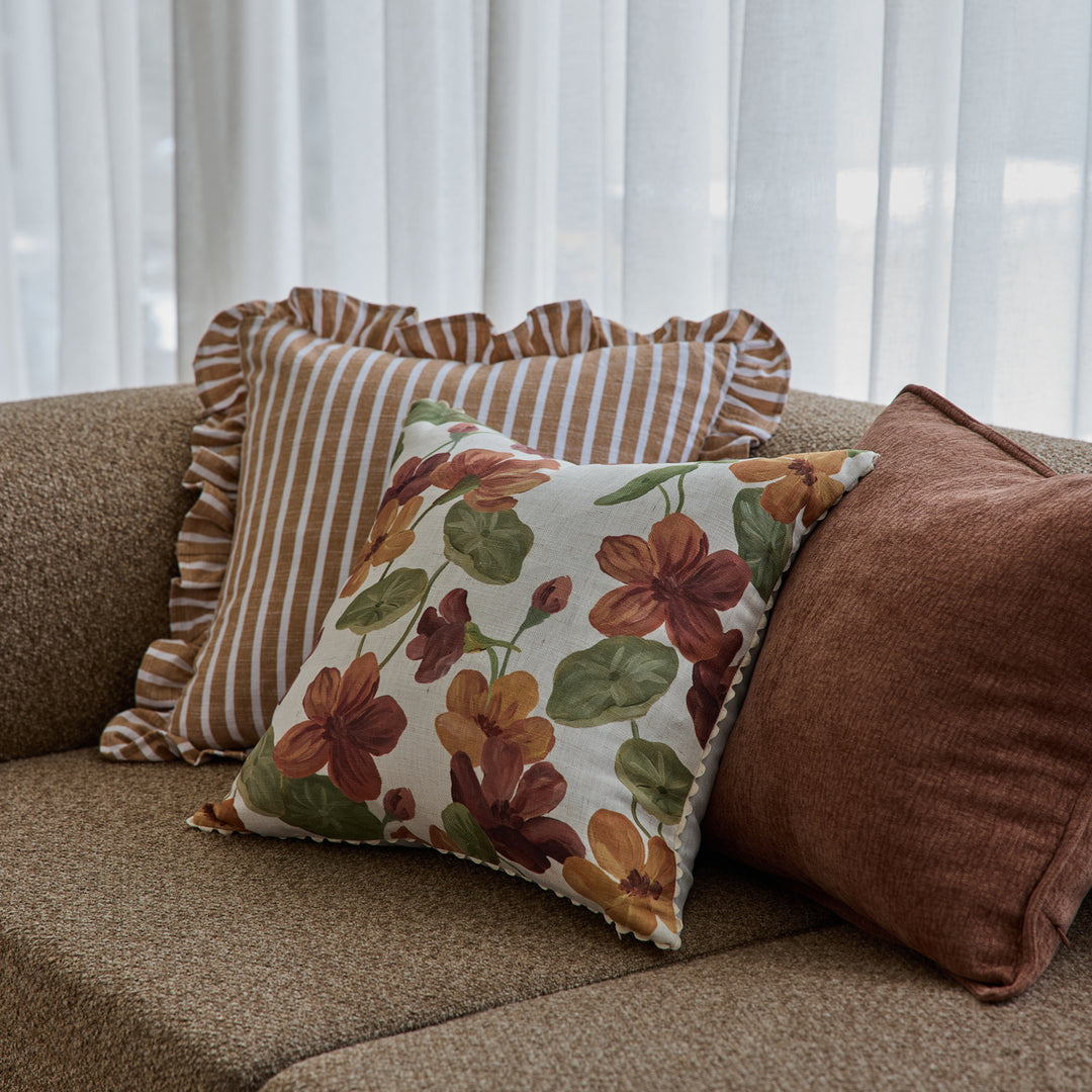 Nasturtium Multi Cushion - Madras Link