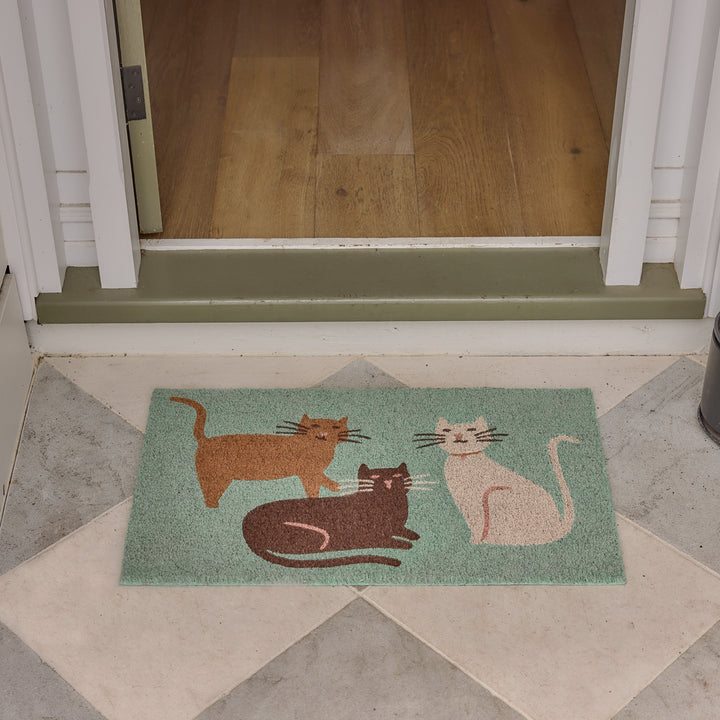 Happy Cats Doormat