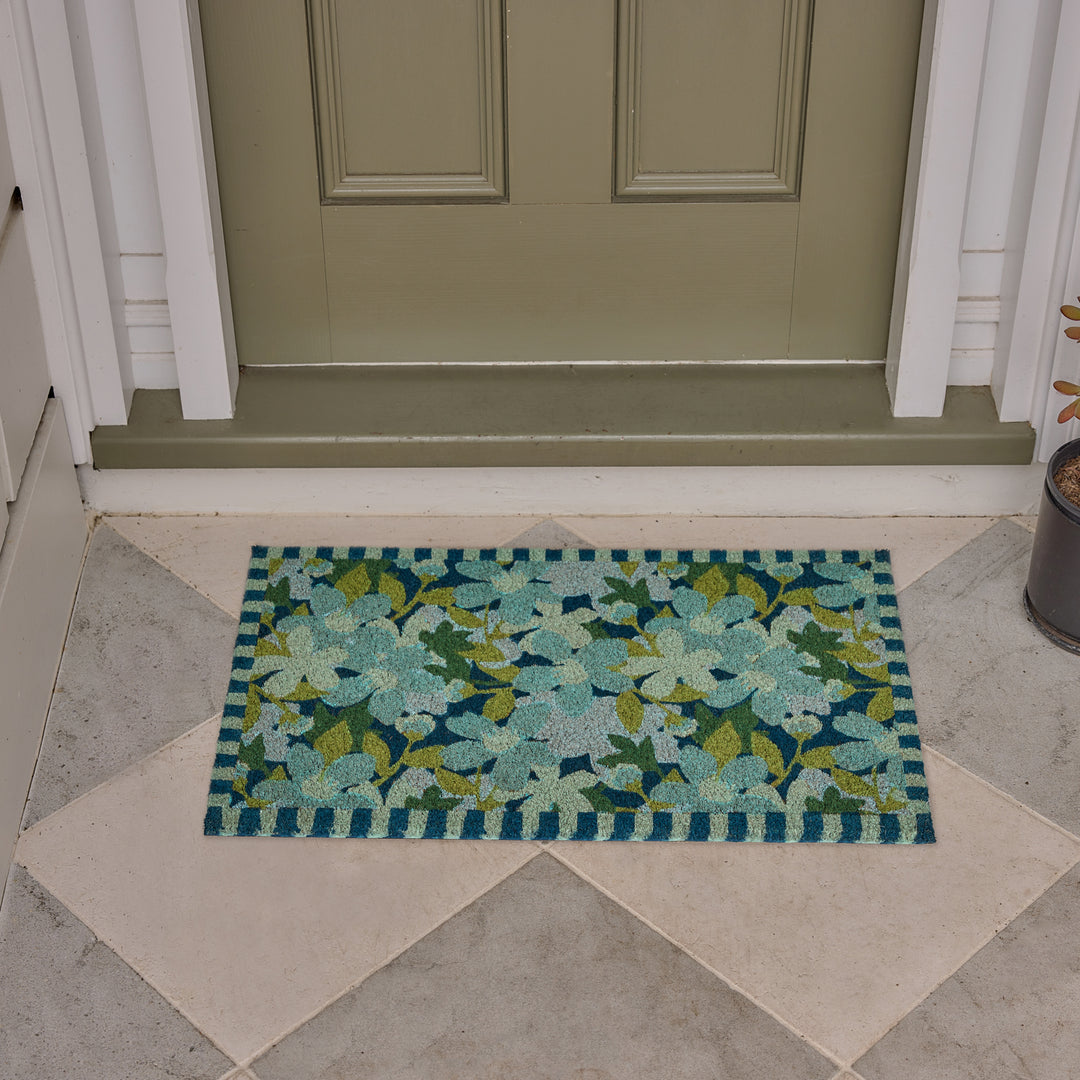Meadow Teal Doormat