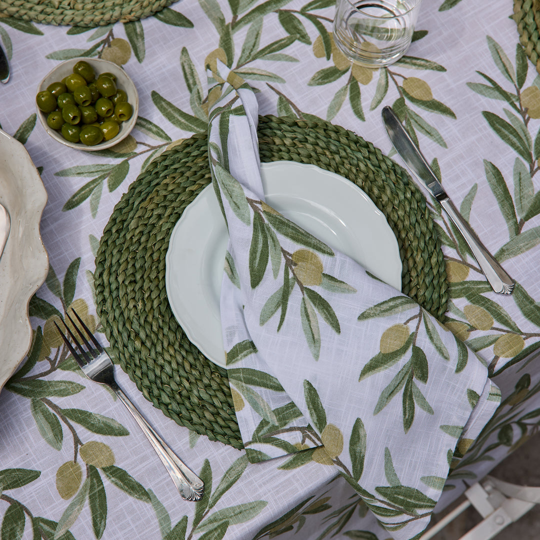Sicilian Olive Napkin Set of 4