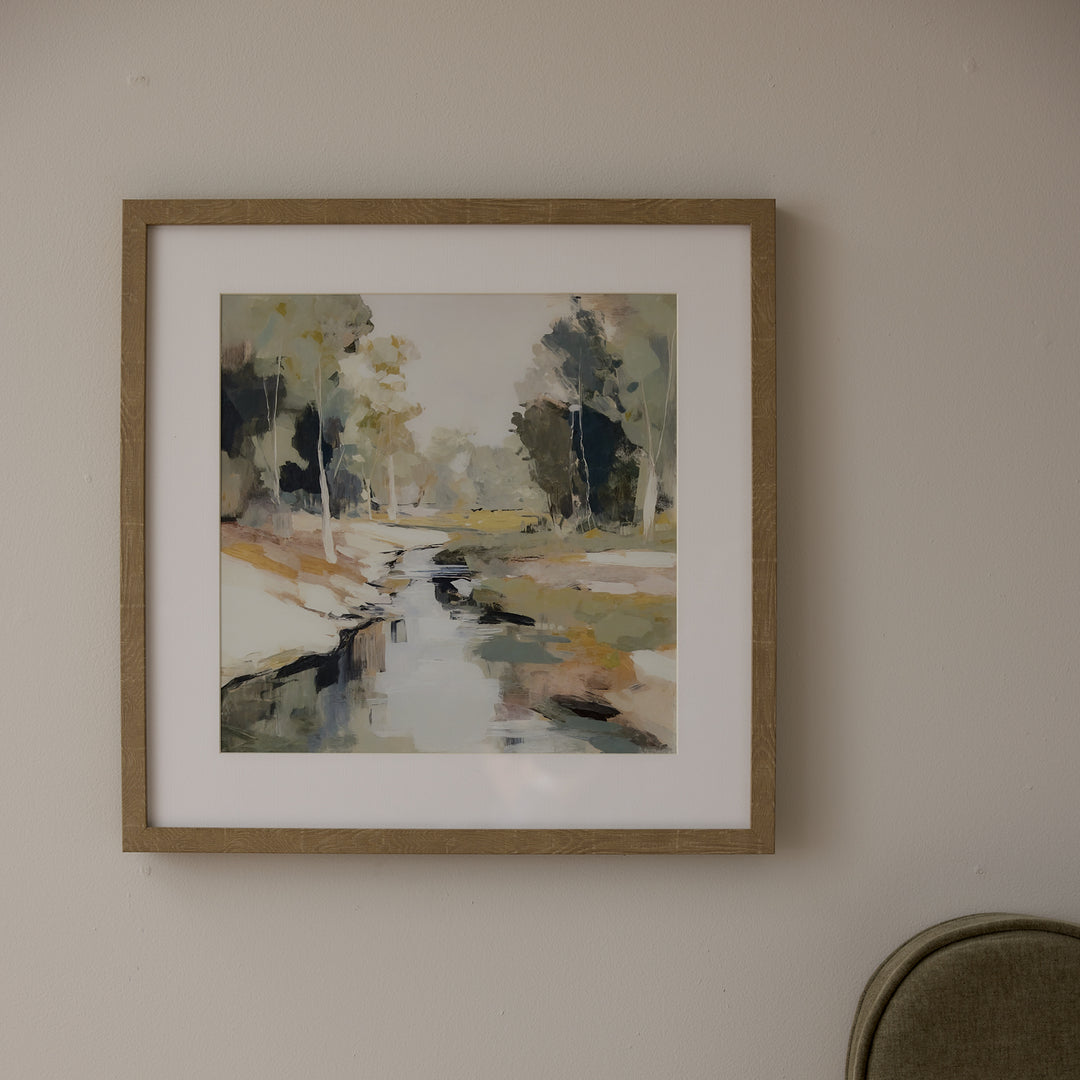 Tranquil Stream Framed Print