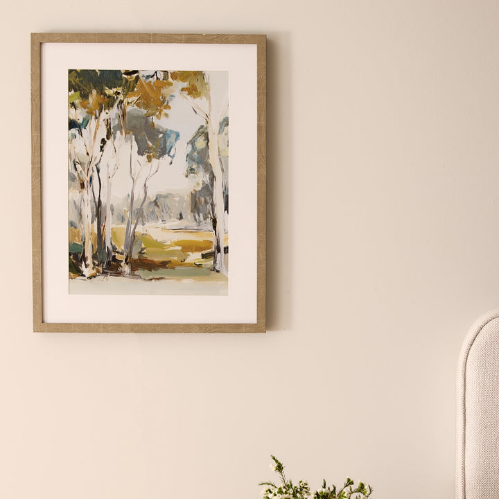 Tall Gums Framed Print
