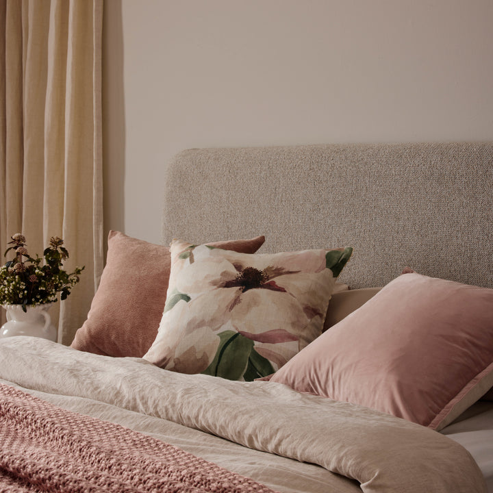 Mira Velvet Blush Cushion