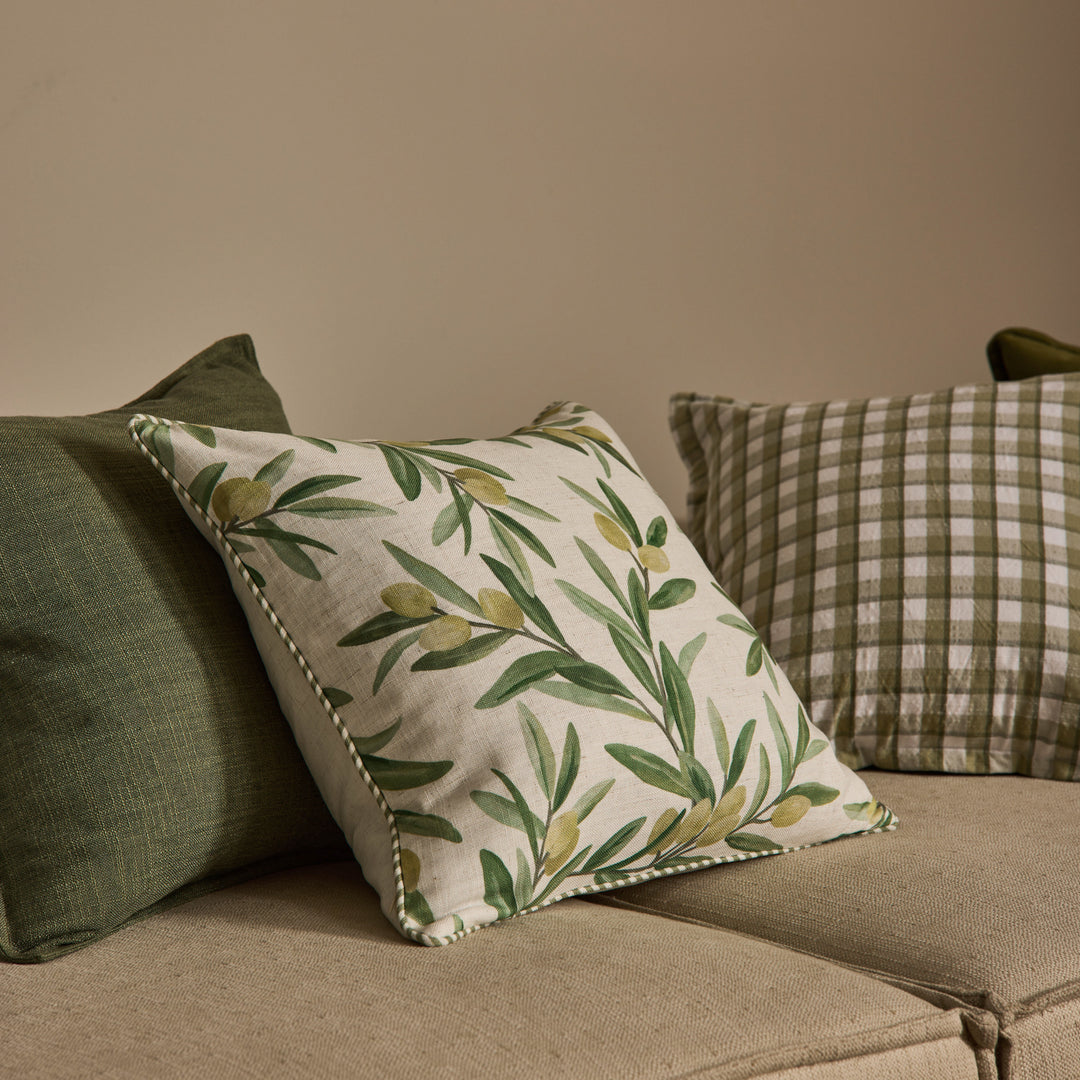 Sicilian Olive Cushion