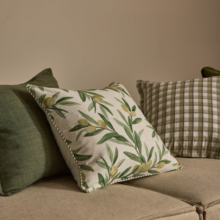 Sicilian Olive Cushion