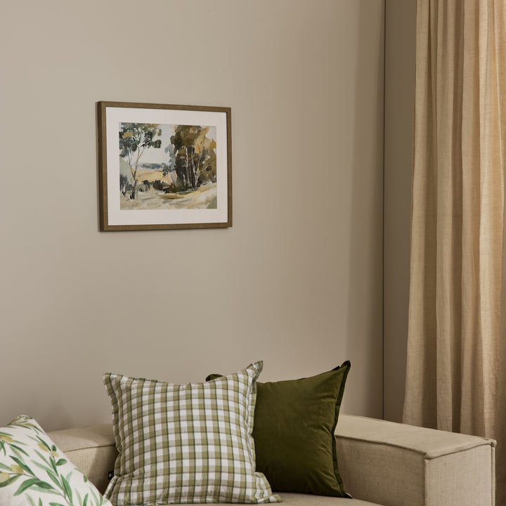 Hillside View Framed Print
