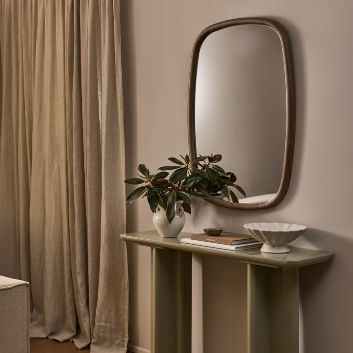 Benson Dark Natural Mirror